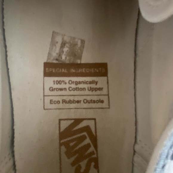 Vans Off The Wall grey White 721356 Skate Shoes Size US Men 8/ Women 9.5 - Picture 6 of 7